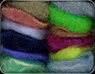 DicroFibers used as Scrapbook Embellishments or accents for Hand Made Cards