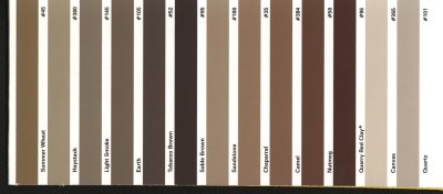 Scrapbook Embellishments paint chip strips Scrapbook Embellishments paint chip strips