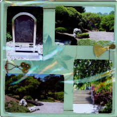 Norfolk Botanical Gardens Scrapbook Layout