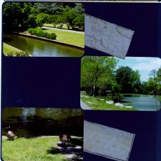 Norfolk Botanical Gardens Scrapbook Layout