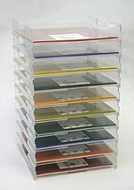 Scrapbook Storage Paper Trays