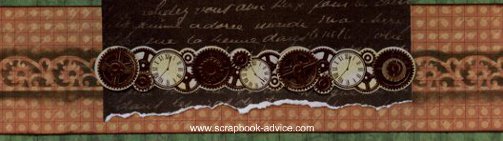 Retirement Scrapbook Layout using Chalk to make a border Retirement Scrapbook Layout using Chalk to make a border