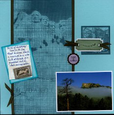 Mount Rushmore Scrapbook Layouts & Ideas