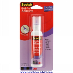 Scotch Quick Dry Adhesive for Scrapbooking