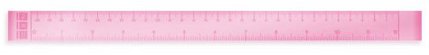 Sew Easy Ruler for use with the Sew Easy Tool and cutting mat