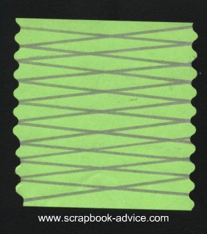 Spirella Rectangle Design Instruction & Tutorial for scrapbook embellishments