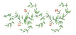 Delta Stencil Magic Decorative Stencils Delicate Vine Border