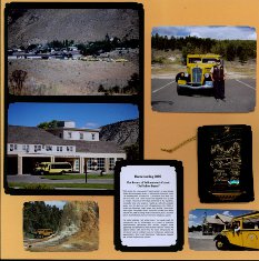 Yellowstone National Park Scrapbook Layout Ideas