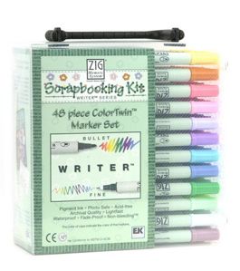 Zig Memory System Calligraphy Marker Evergreen