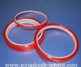 Scrapbook Adhesives Red Line Tape