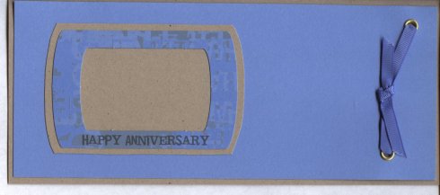 Hand Made Anniversary Card Hand Made Anniversary Card