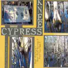 Cypress Gardens Scrapbook Layout