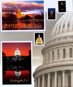Washington DC Scrapbook Layout