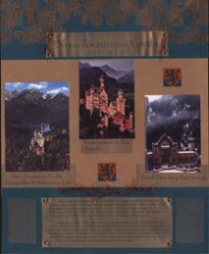 Germany Scrapbook Layout Neuschwanstein Castle
