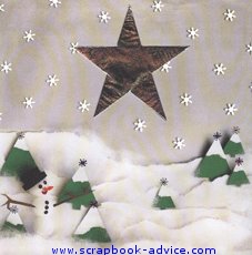 Heritage Christmas Scrapbook Layout