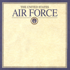 Military Air Force Scrapbook Paper 