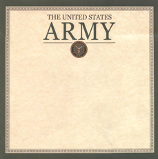 Military Army Scrapbook Paper