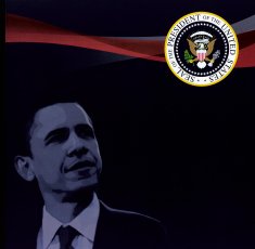 Obama Inauguration Scrapbook Paper
