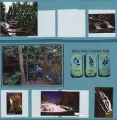 Table Rock State Park Scrapbook Layout