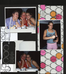 Table Rock State Park Scrapbook Layout