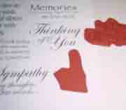 Unmounted Rubber Stamps