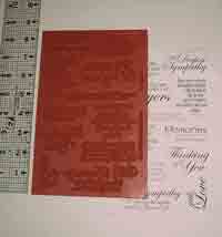 Unmounted Rubber Stamps
