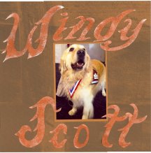 Windy Title Page Pet Scrapbook