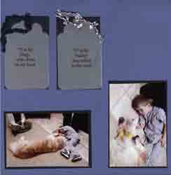 Canine Assistants Scrapbook Layout