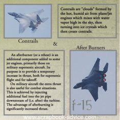 Air Show Scrapbook Layout  F-15