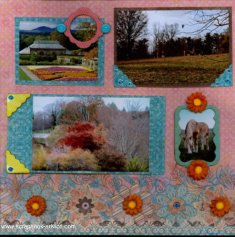 Biltmore Estate Scrapbook Layout