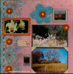 Biltmore Estate Scrapbook Layout