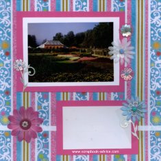 Biltmore Conservatory Scrapbook Layout