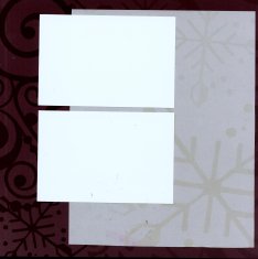 Christmas Scrapbook Layouts with Club Scrap Paper