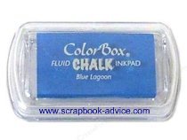 Scrapbook Chalk Fluid Mini Pad by Color Box