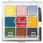 Scrapbook Decorating Chalk #3 package of 9 colored chalks