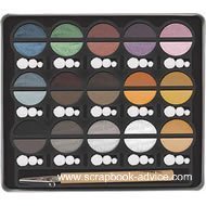 Scrapbooking Chalk Pebbles I Kan dee Metallic Cream chalks in 30 diffferent colors