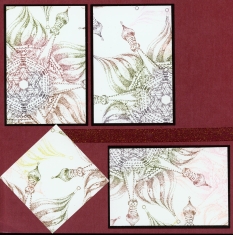 Christmas Scrapbook Layout Club Scrap