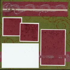 Christmas Scrapbook Layout Club Scrap