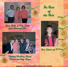 Retirement Scrapbook Layout Ideas