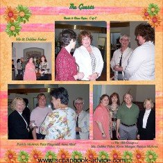 Retirement Scrapbook Layout Ideas