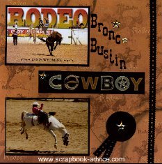 Cody Wyoming Scrapbook Layout & Embellishment Ideas