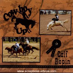 Cody Wyoming Scrapbook Layout & Embellishment Ideas