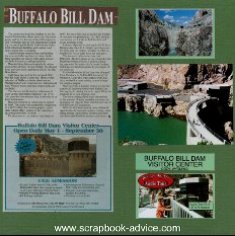 Cody Wyoming Western Scrapbook Layout