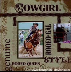 Cody Wyoming Scrapbook Layout & Embellishment Ideas
