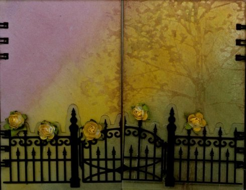Glimmer Mist Scrapbook Layout Glimmer Mist Scrapbook Layout