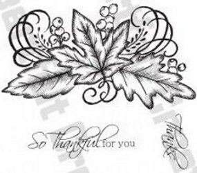 Heartfelt Creations Swirly Autumn Leaves Stamp Heartfelt Creations Swirly Autumn Leaves Stamp
