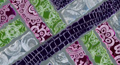 Iris Folding Papers used for Bargello Art Work