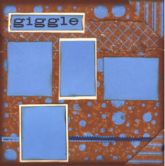 Scrapbook Page Kit with Slide