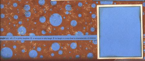 Scrapbook Page Kit with Slide Scrapbook Page Kit with Slide