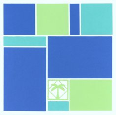 Mosaic Scrapbook Layout Kit using Royal Palms Kit